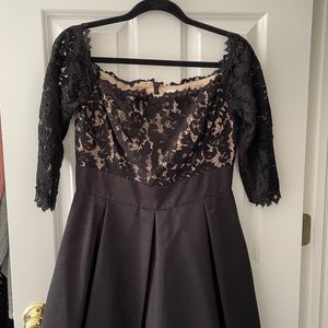 Eliza J Off The Shoulder A-Line Dress